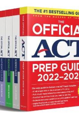 Cover of The Official ACT Prep & Subject Guides 2022–2023 C omplete Set