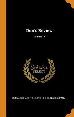 Book cover for Dun's Review; Volume 14