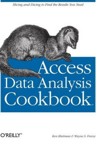 Cover of Access Data Analysis Cookbook