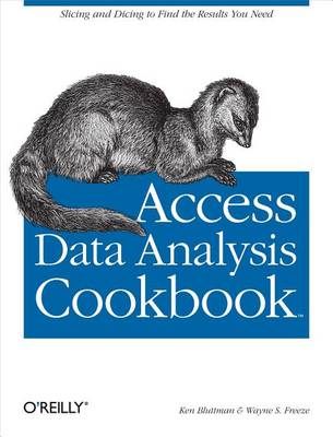 Book cover for Access Data Analysis Cookbook