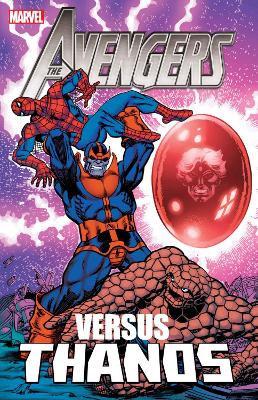 Book cover for Avengers Vs. Thanos