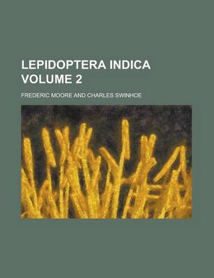 Book cover for Lepidoptera Indica Volume 2