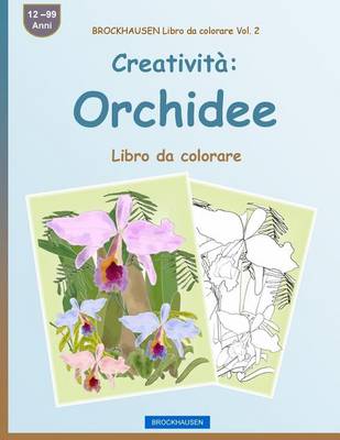 Book cover for BROCKHAUSEN Libro da colorare Vol. 2 - Creativita