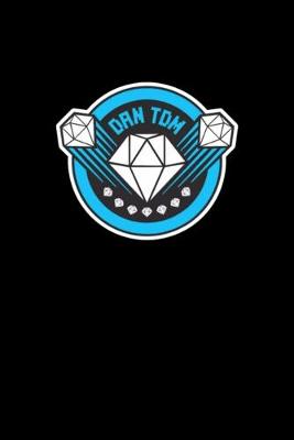 Book cover for DAN TDM The Diamond Minecart New Diamond Logo