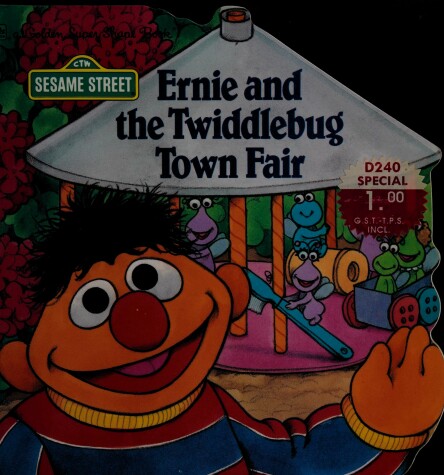 Book cover for Ernie and the Twiddlebug Town Fair