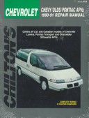 Cover of Chevrolet Lumina, Pontiac Transport, Olds Silhouette 1990-91 Repair Manual