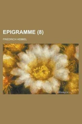 Cover of Epigramme (8 )