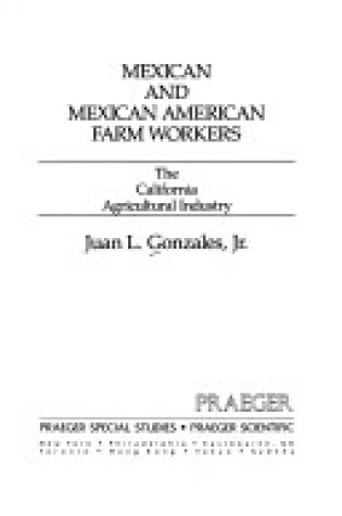 Cover of Mexican-American Farm Workers