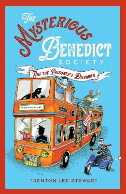 Book cover for The Mysterious Benedict Society and the Prisoner's Dilemma (2020 reissue)
