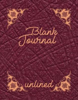 Cover of Blank Journal Unlined