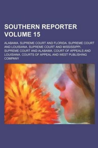 Cover of Southern Reporter Volume 15