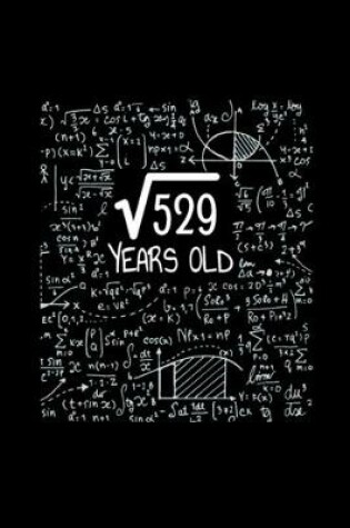 Cover of Square Root of 529 - 23rd Birthday Geek Design