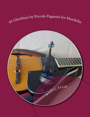 Book cover for 43 Ghiribizzi by Niccolo Paganini for Mandolin