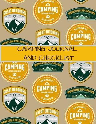 Book cover for Camping Journal and Checklist