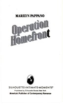 Book cover for Operation Homefront