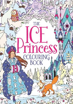 Book cover for The Ice Princess Colouring Book