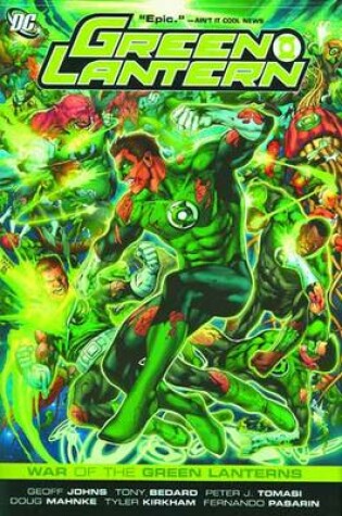 Cover of Green Lantern War Of The Green Lanterns HC