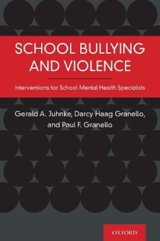 Cover of School Bullying and Violence