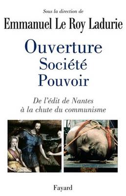 Book cover for Ouverture, Societe, Pouvoir