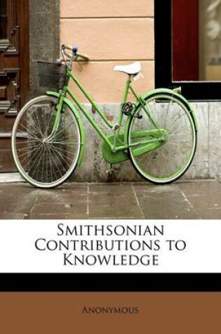 Cover of Smithsonian Contributions to Knowledge
