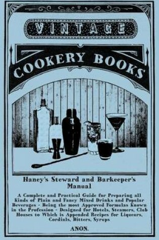 Cover of Haney's Steward and Barkeeper's Manual