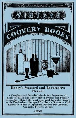 Book cover for Haney's Steward and Barkeeper's Manual