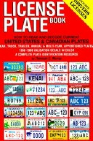 Cover of Official License Plate Book