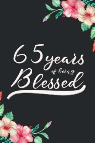 Cover of Blessed 65th Birthday Journal