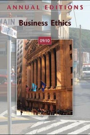 Cover of Annual Editions: Business Ethics 09/10