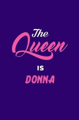 Cover of The Queen is Donna