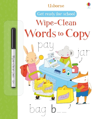 Cover of Wipe-clean Words to Copy