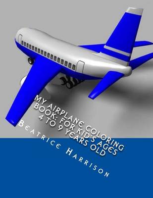 Book cover for My Airplane Coloring Book