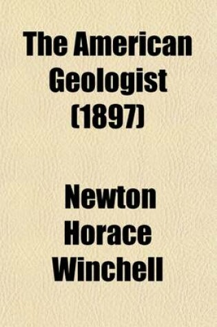 Cover of The American Geologist (Volume 20)