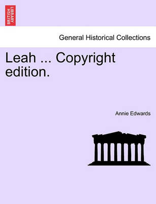 Book cover for Leah ... Copyright Edition.