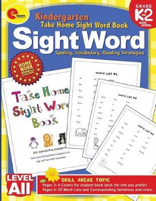 Book cover for Sight Words for Kindergarten, 1st, 2nd, Homeschool Grade