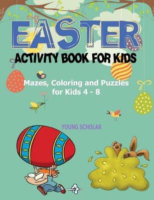 Book cover for Easter Activity Book for Kids