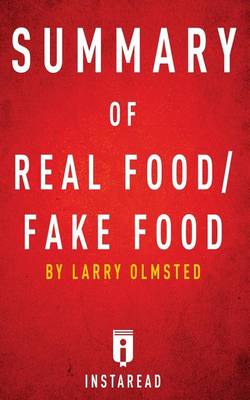 Book cover for Summary of Real Food/Fake Food