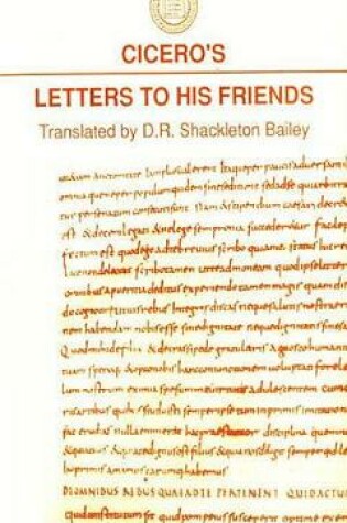 Cover of Cicero's Letters to His Friends