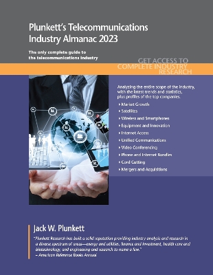 Book cover for Plunkett's Telecommunications Industry Almanac 2023