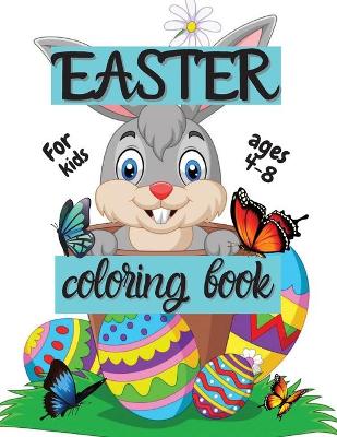 Book cover for Easter Coloring Book