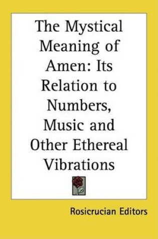 Cover of The Mystical Meaning of Amen