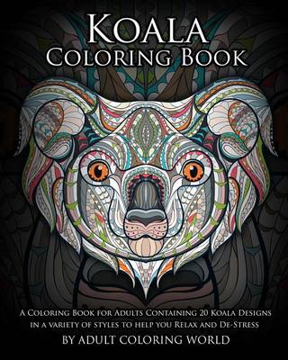 Book cover for Koala Coloring Book