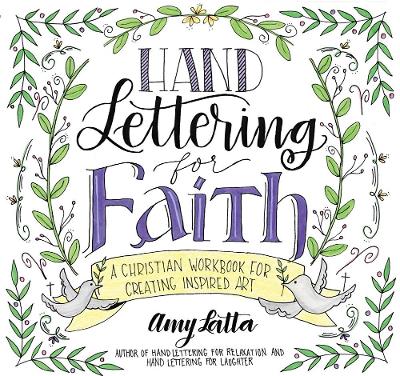 Book cover for Hand Lettering for Faith