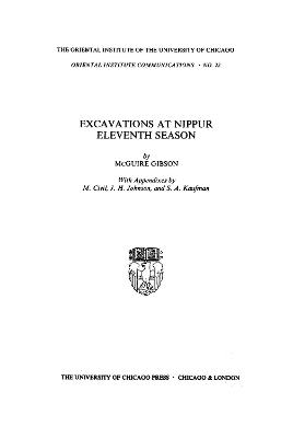 Cover of Excavations at Nippur