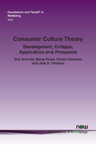 Cover of Consumer Culture Theory