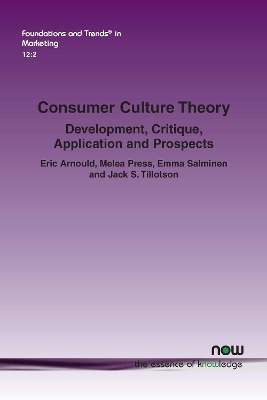 Book cover for Consumer Culture Theory