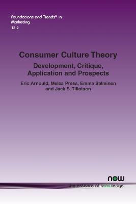 Book cover for Consumer Culture Theory
