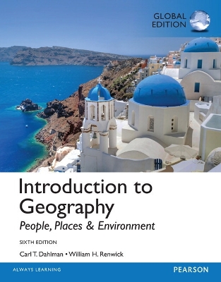 Book cover for MasteringGeography --Access Card --for Introduction to Geography: People, Places & Environment, Global Edition