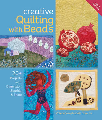 Book cover for Creative Quilting with Beads