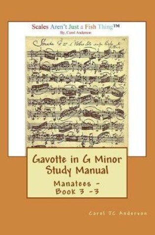 Cover of Gavotte in G Minor Study Manual